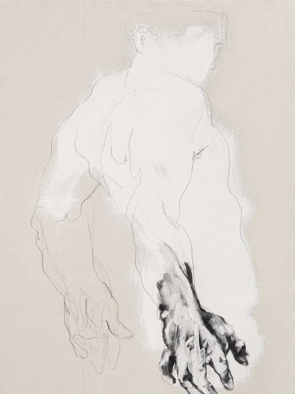 "White figure" by Derek Overfield