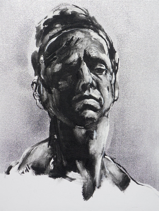 Silver Portrait by Derek Overfield